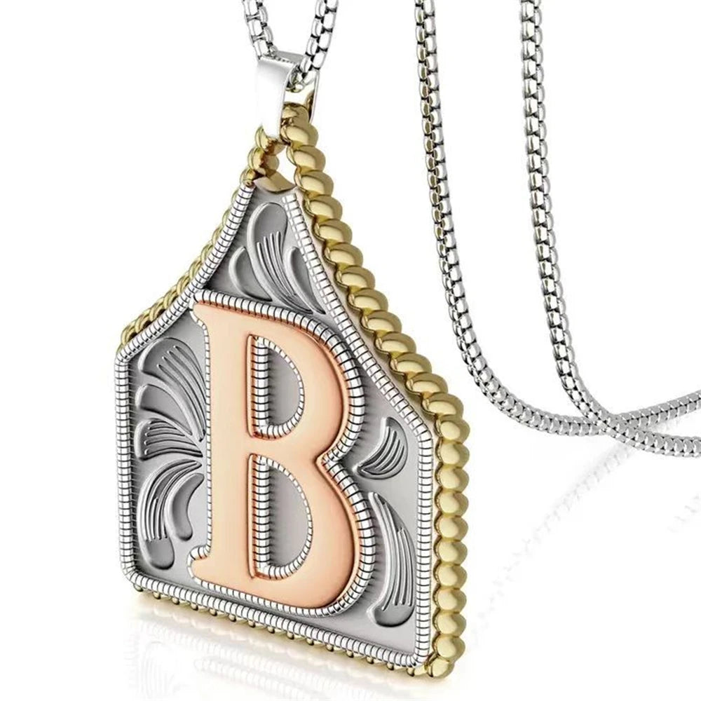 Western Charm Initial Necklace